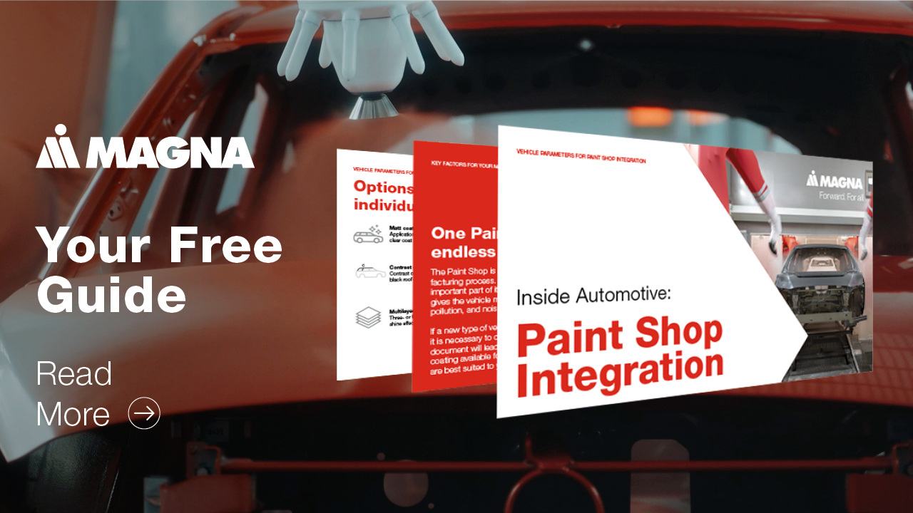 Guide from Magna: Paint Shop Integration